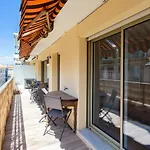 #4 Papon Parking Climatise Terrasse & Wifi 5Mins A Pieds Du Vieux Nice