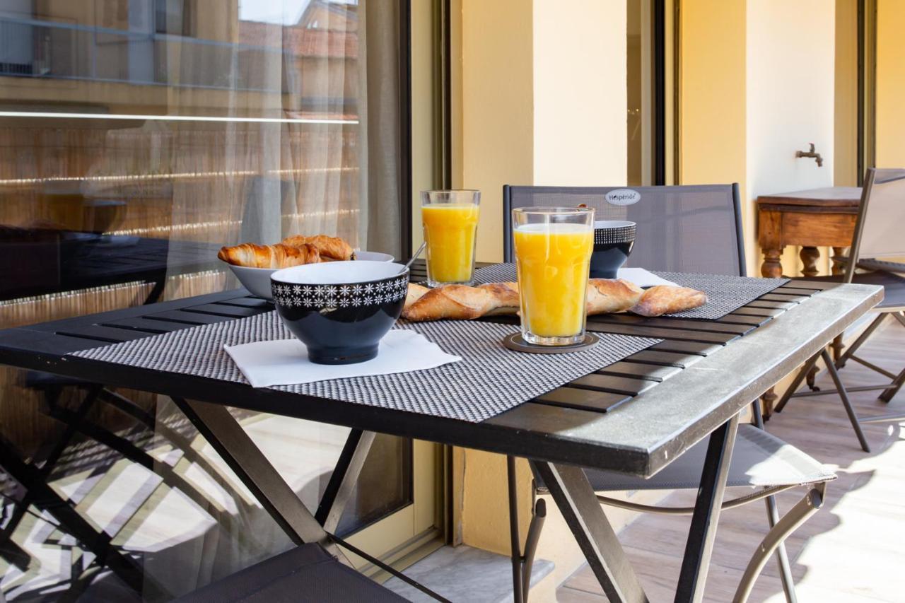 Appartement #4 Papon Parking Climatise Terrasse & Wifi 5mins A Pieds Du Vieux Nice