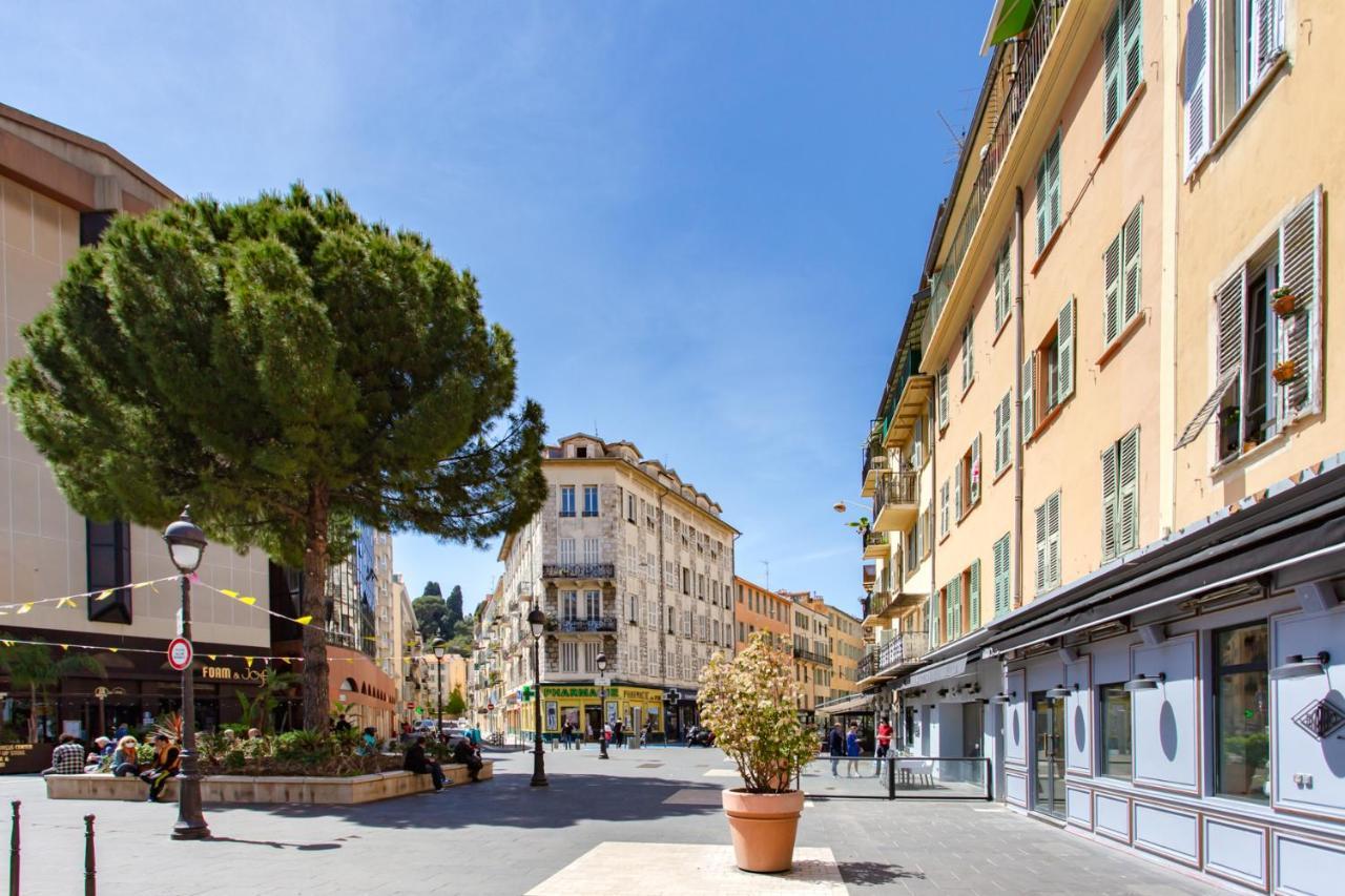 Appartement #4 Papon Parking Climatise Terrasse & Wifi 5mins A Pieds Du Vieux Nice